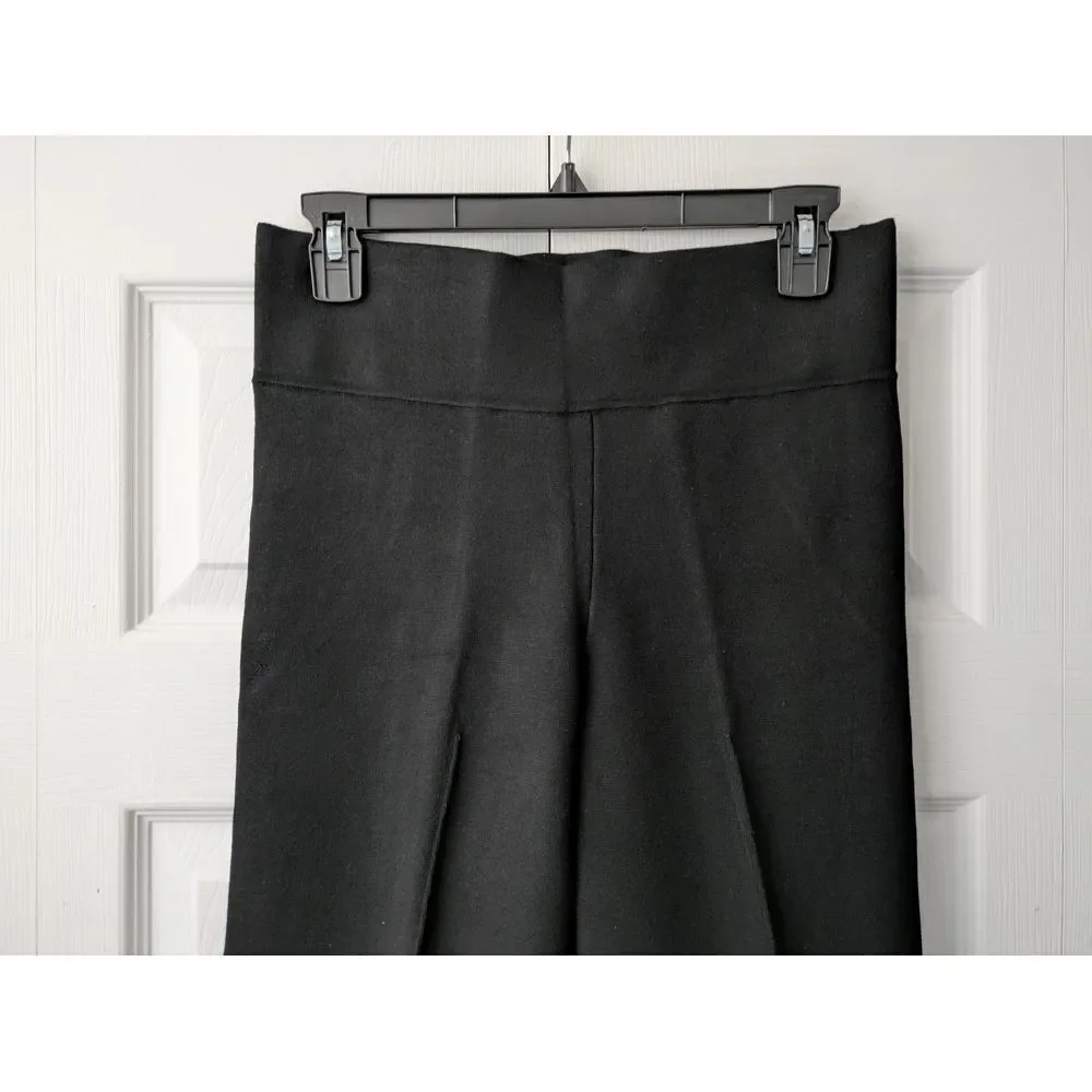J. Crew Delaney Kickout Sweater Pants Womens Size XS Black‎ NWT $148 BQ100